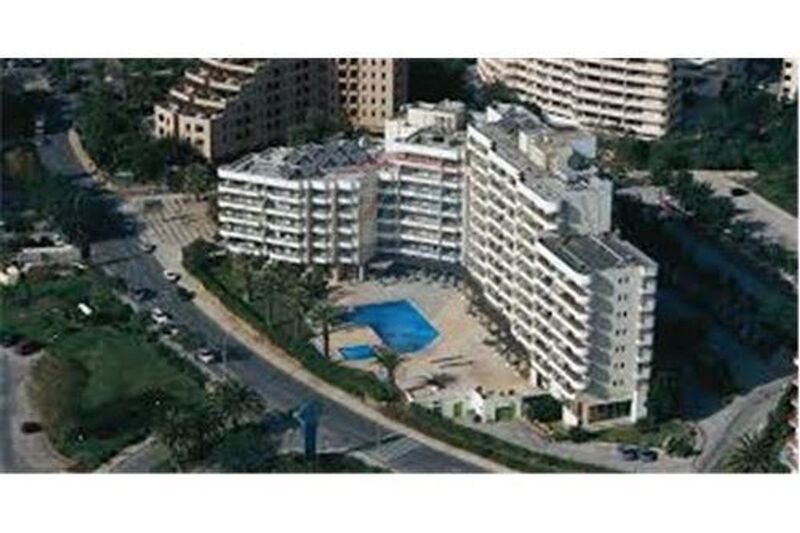 апартаменты T1 Quarteira Loulé - бассейн, парковка, система кондиционирования, веранда, экипирован