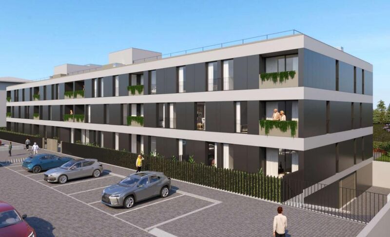 Apartment 2 bedrooms new Matosinhos - balcony, parking space, garage