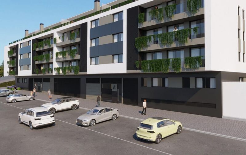 Apartment T2 Rio Tinto Gondomar - terraces, terrace, garage, parking space, balconies, balcony